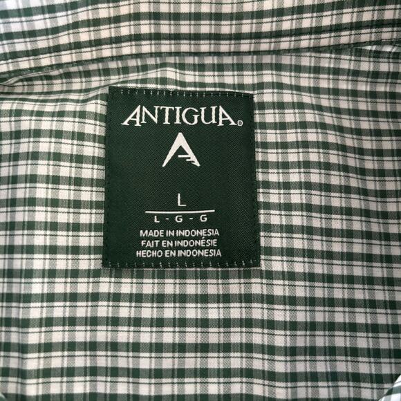 Antigua Men's Michigan State Spartans Long Sleeve Button-Down Shirt Large - Picture 4 of 5